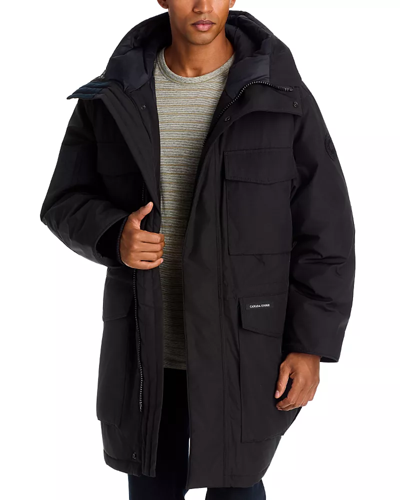 Canada Goose Erie Hooded Bold Pocket Down Parka Jacket