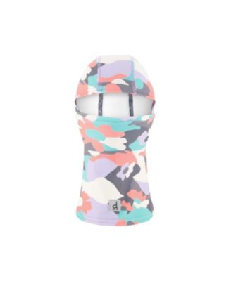  Girls' Camouflage Brushed Jersey Reflective Stretch Balaclava - Little Kid, Big Kid