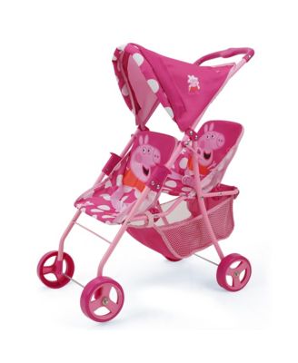  Doll Twin Stroller For Dolls Up To 24 Inches, Ages 3+