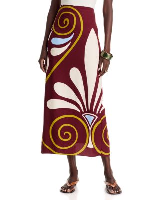 Dorset Embroidered Pencil Skirt