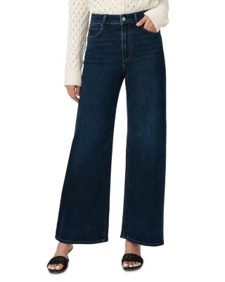 Anessa 28' High Rise Wide Leg Petite Jeans in Amagasett