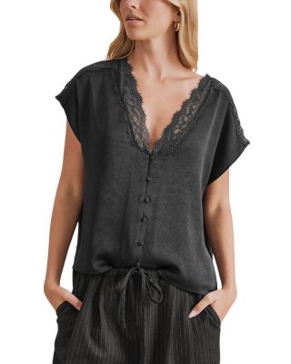 Adalyn Lace Trim Top