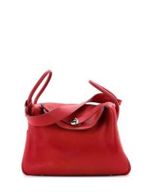 Lindy 34 Clemence Leather Shoulder Bag