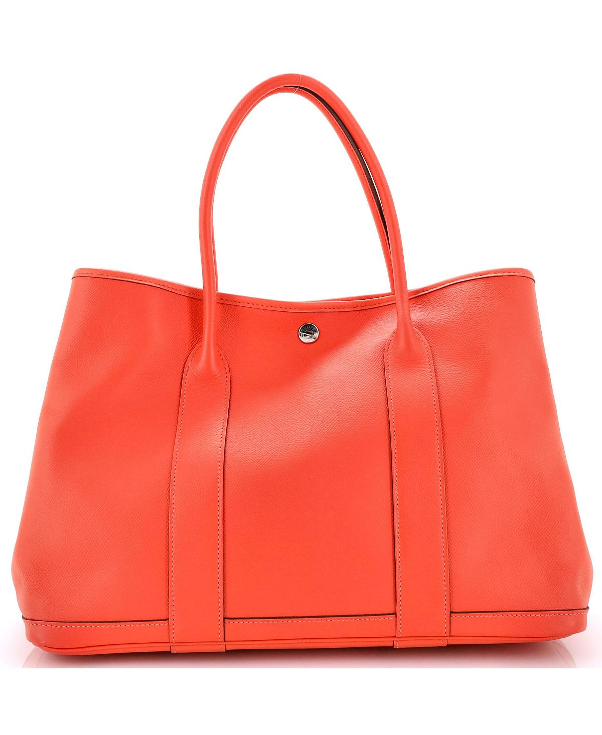 Pre-Owned HERMES Garden Party Leather Tote