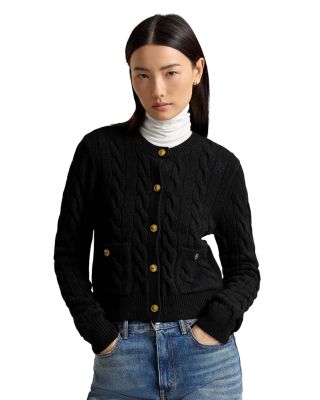 Polo Ralph Lauren Cable Wool Cashmere Cardigan