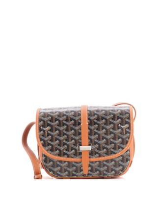  PM Belvedere III Messenger Bag Coated Canvas with Leather