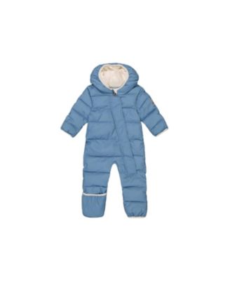 Unisex Cloud Car Seat Fleece-Lined One Piece Snowsuit - Baby