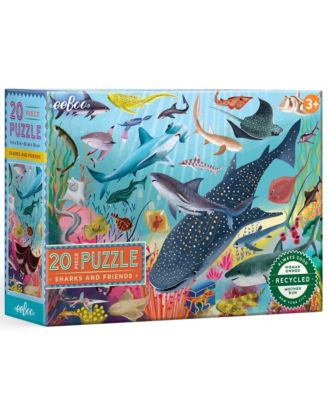  Sharks & Friends 20 Piece Puzzle, Ages 3+