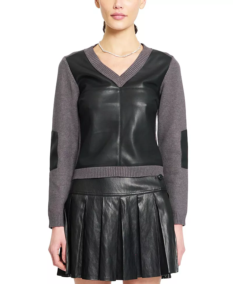 Central Park West Women's Avery Front Sweater
