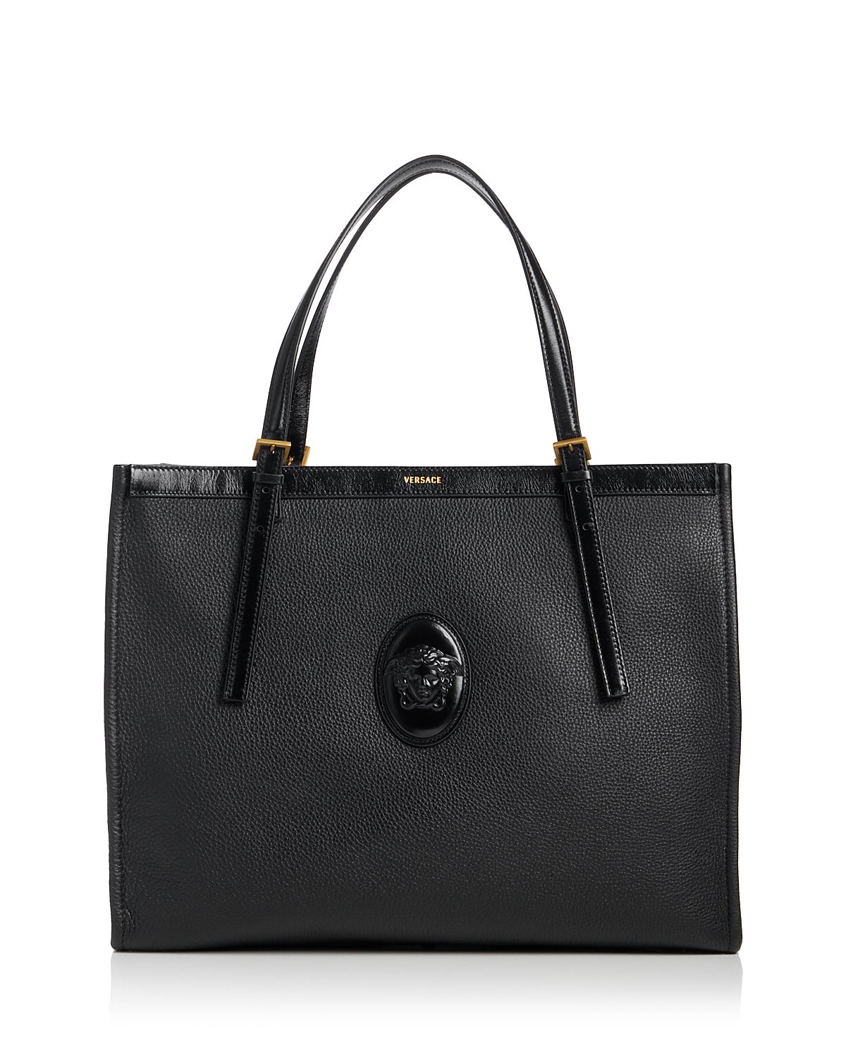 Versace Riviere Large Leather Tote