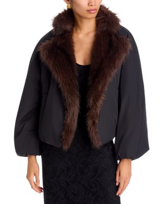 Nikki Faux Fur Collar Coat