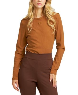 Women's Elle Embroidered Long Sleeve Shirt