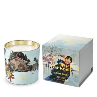 Juniper Birch Norman Rockwell 3-Wick Candle 26 oz.