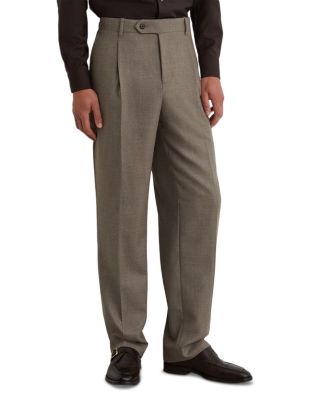 Terrain Wool Blend Relaxed Fit Suit Trousers