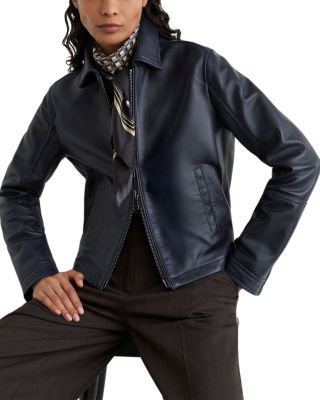 Petite Sorina Leather Jacket