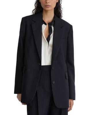 Petites Beck Wool Two Button Blazer
