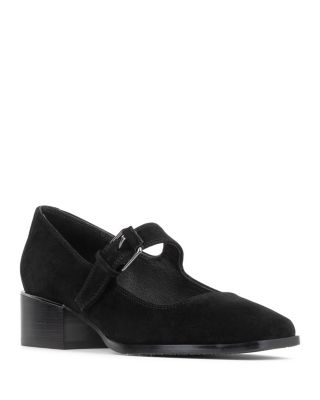 Women's Amiya Suede Mary Jane Pumps