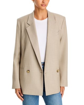 Jaleto Wool Blend Double Breasted Blazer