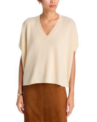 Cashmere Cap Sleeve Sweater