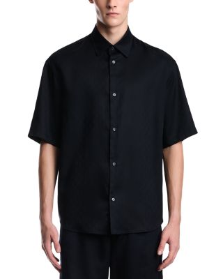 Jacquard Short Sleeve Shirt
