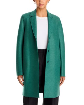 Wool Cocoon Coat