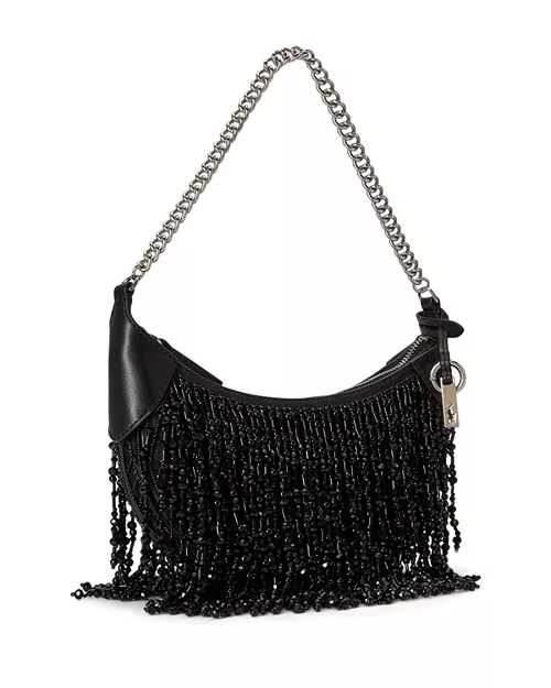 Polo ID Beaded Mini Chain Shoulder Bag