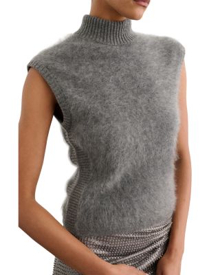 Sabina Cashmere Mock Neck Sweater