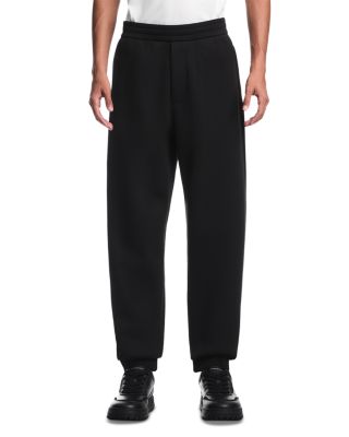 Elastic Waistband Cuffed Fleece Joggers