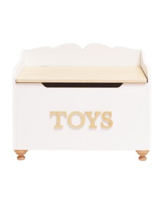 Classic Wooden Toy Chest - 3+ Years