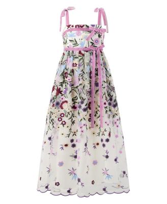  Girls' Chantelle Embroidered Maxi Dress - Little Kid, Big Kid