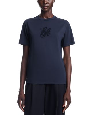 Emporio Armani Script Logo Cotton Tee