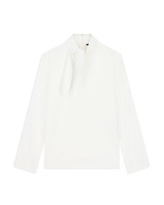 Cotton Tie Neck Top