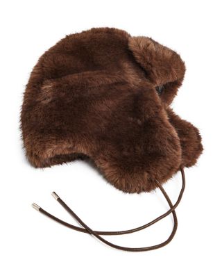 Faux Fur Trapper Hat - Exclusive