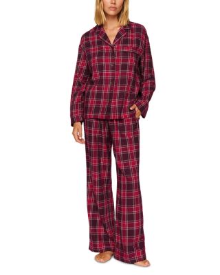 Flannel Long Pajama Set