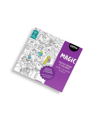Giant Coloring Poster Magic - Ages 3+