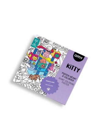 Giant Coloring Poster Kitty - Ages 3+