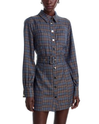 Blake Belted Mini Shirtdress