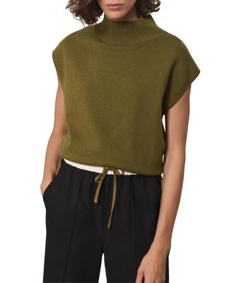 Women's Wool Blend Sleeveless Top