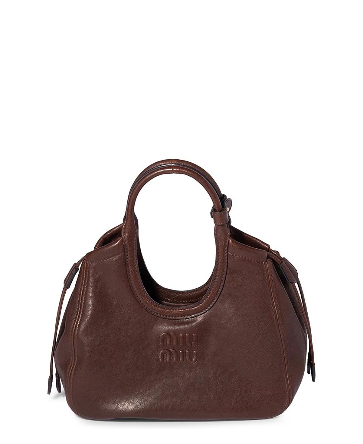 Miu Miu Ivy Nappa Leather Tote Bag