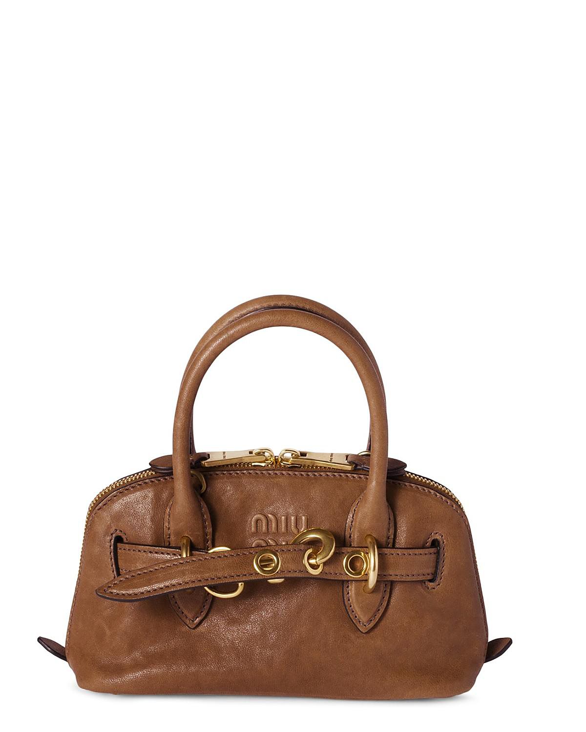 Miu Miu Aventure Mini Nappa Leather Bag