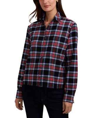 Jodie Cotton Plaid Shirt