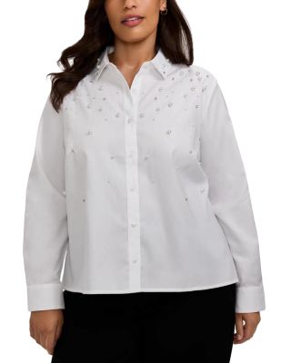Jodie Rhinestone Embellished Shirt