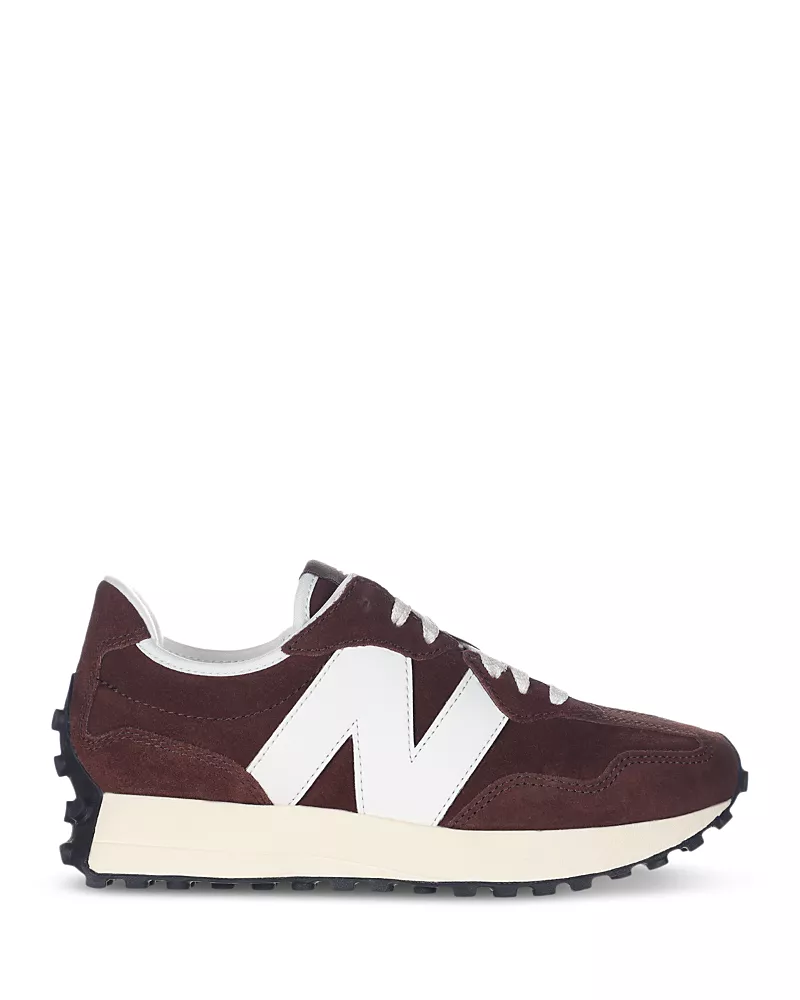 New Balance Women's 327 Suede Low Top Sneakers