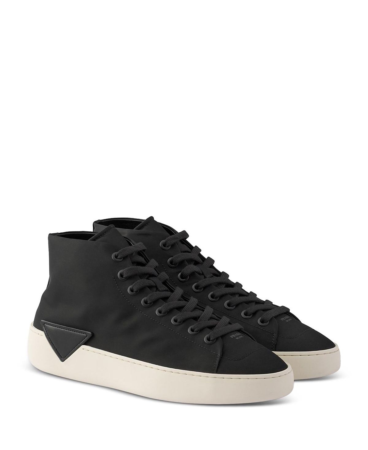 Prada Men's High-Top Re-Nylon Sneakers
