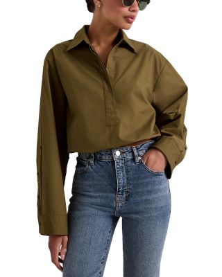 Dallas Cotton Cropped Top