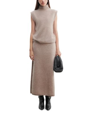 Wool & Cashmere Turtleneck Top