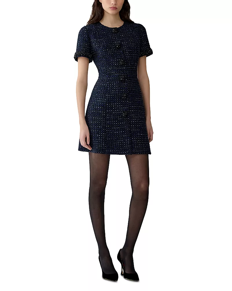 Carolina Herrera Embellished Mini Dress