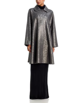 Embellished Collared Long Sleeve Jacket 