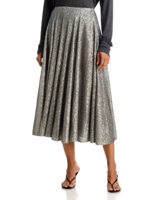 Sequinned Pull On Skirt