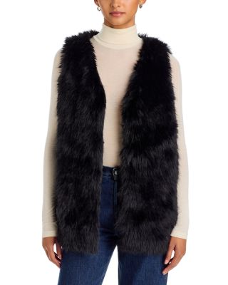 Faux Fur Long Vest